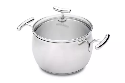 Кастрюля с крышкой Yumi Glass