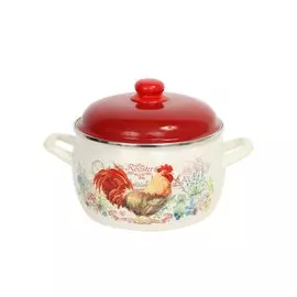 Кастрюля с крышкой Золотой петушок