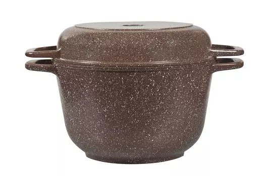 Казан с крышкой-сковородой Barbara