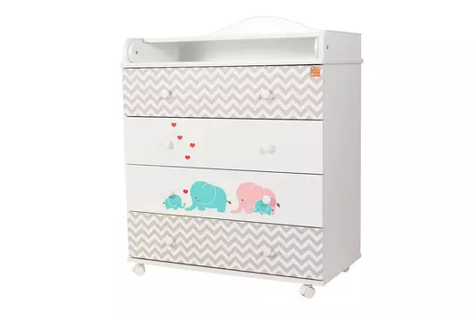 Комод Фортуна Слоники