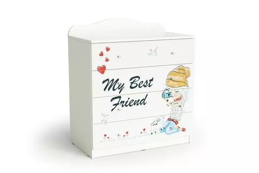 Комод с 4 ящиками ПФ-6