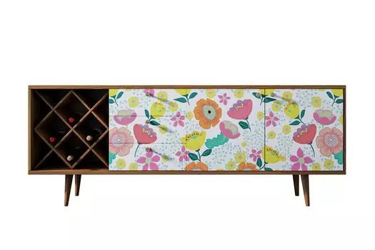 Комод с бутылочницей Berber