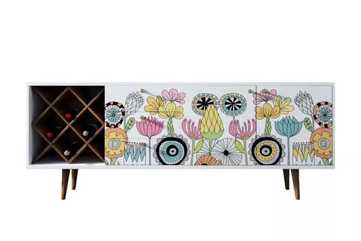 Комод с бутылочницей Berber