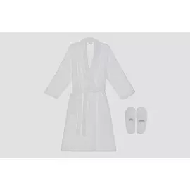 Комплект халат + тапочки 43