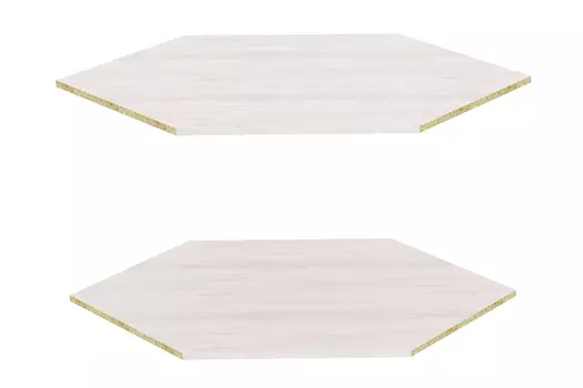 Комплект полок в угловой шкаф Оскар