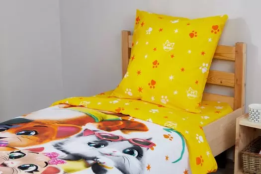 Комплект постельного белья 44 котёнка