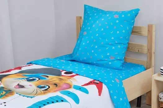 Комплект постельного белья 44 котёнка Лампо