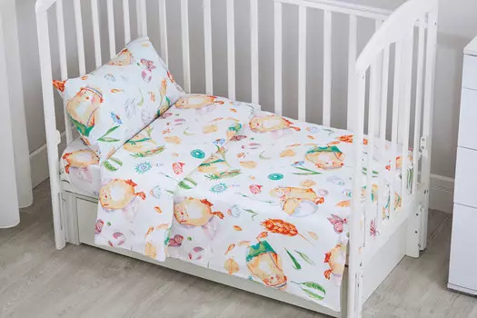 Комплект постельного белья Цыплята