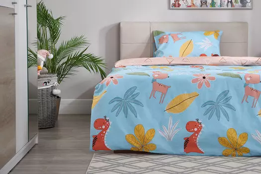 Комплект постельного белья Little Dinosaurs