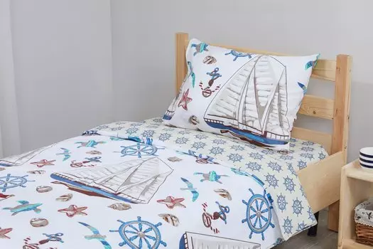 Комплект постельного белья Моряки