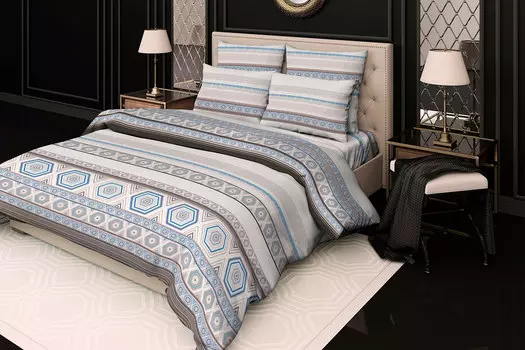 Комплект постельного белья Ромбики