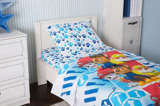 Комплект постельного белья Щенки наготове