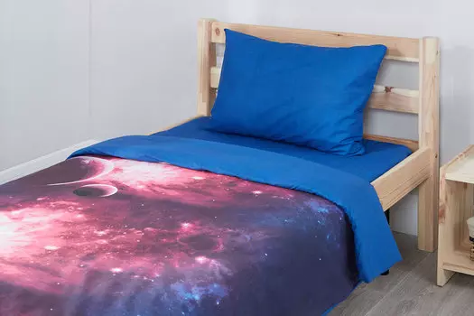 Комплект постельного белья Teenagers Neon Planets