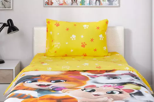 Комплект постельного белья Весёлая компания