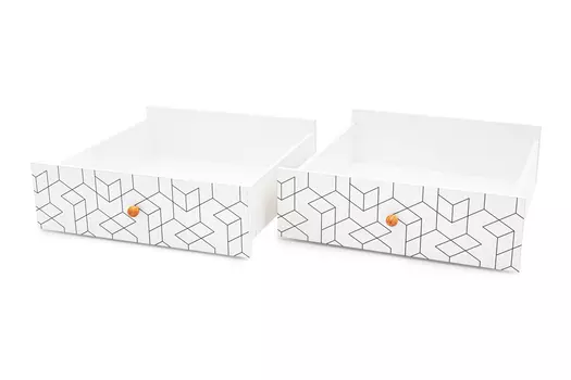 Комплект ящиков для кровати Stumpa Кубики