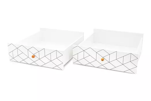 Комплект ящиков для кровати Stumpa Ромбы