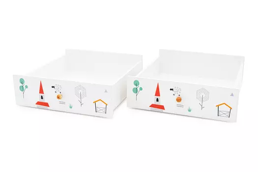 Комплект ящиков для кровати Stumpa Шале