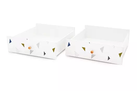 Комплект ящиков для кровати Stumpa Треугольники
