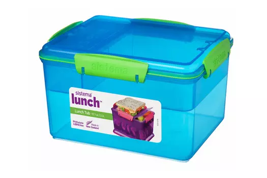 Контейнер двухуровневый с разделителем Lunch