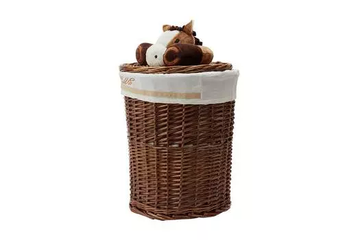 Корзина для белья с крышкой Пони