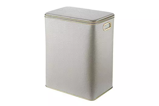 Корзина для белья с крышкой Ромб