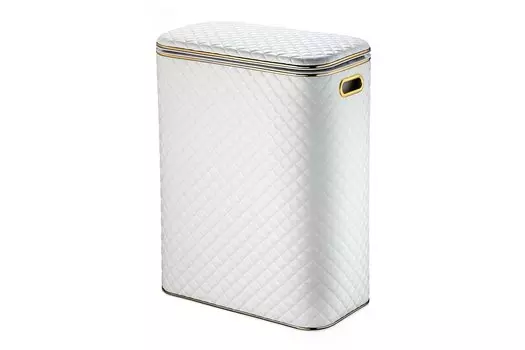 Корзина для белья с крышкой Ромб