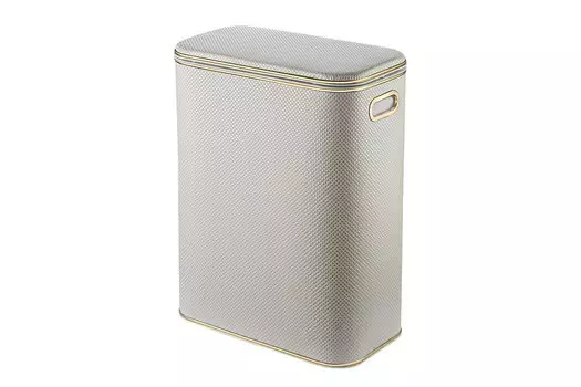 Корзина для белья с крышкой Ромб