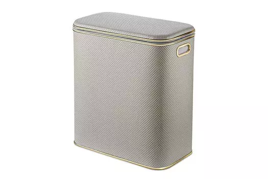 Корзина для белья с крышкой Ромб