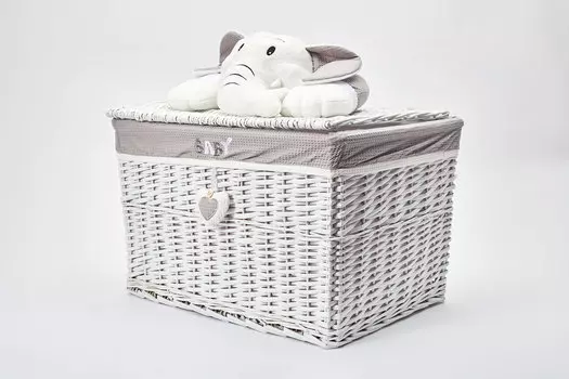 Корзина для белья с крышкой Слонёнок