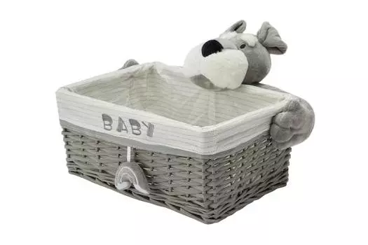 Корзина с крышкой Пёс