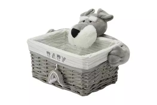 Корзина с крышкой Пёс