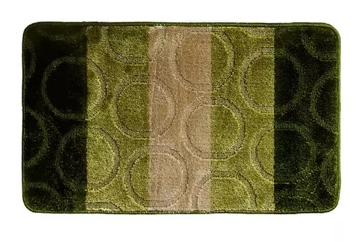 Коврик для ванной комнаты Twist Полоска круги