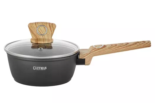 Ковш с крышкой Wood Marble