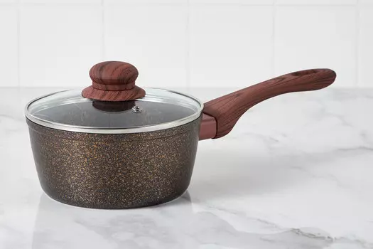 Ковш с крышкой Яшма