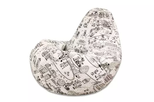 Кресло-груша Раскраска