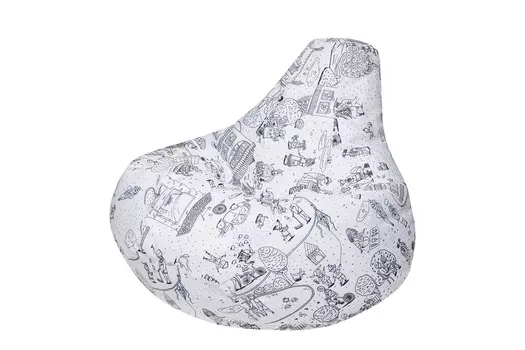 Кресло-мешок Раскраска
