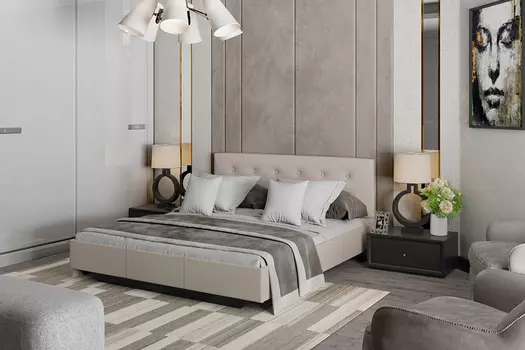 Кровать без подъемного механизма Элис