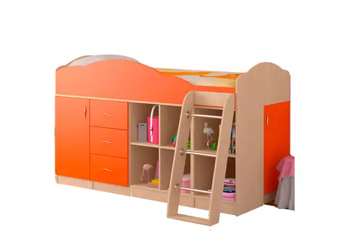 Кровать-чердак Дюймовочка