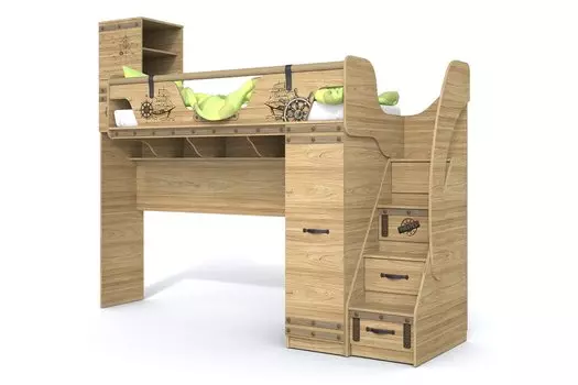 Кровать-чердак Корсар