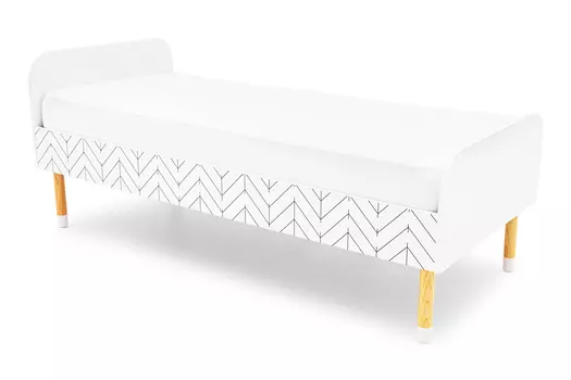 Кровать детская Stumpa Классика Ёлочки