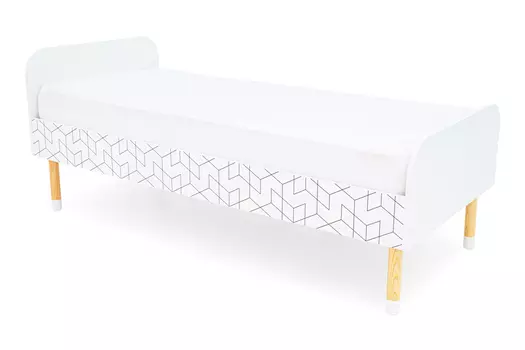 Кровать детская Stumpa Классика Кубики