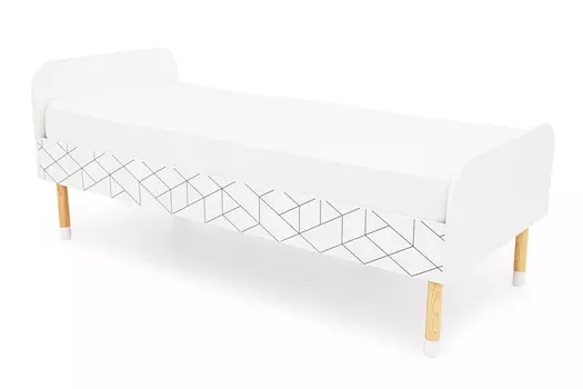 Кровать детская Stumpa Классика Ромбы