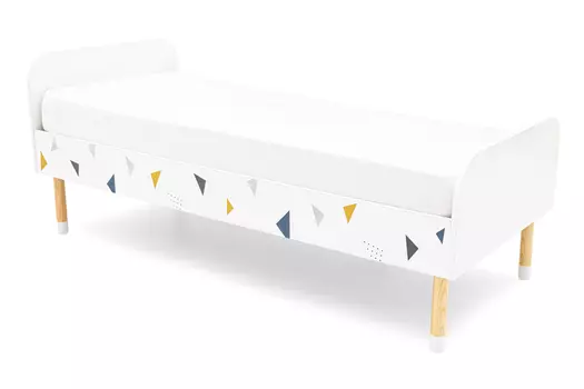 Кровать детская Stumpa Классика Треугольники