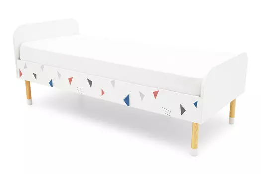 Кровать детская Stumpa Классика Треугольники