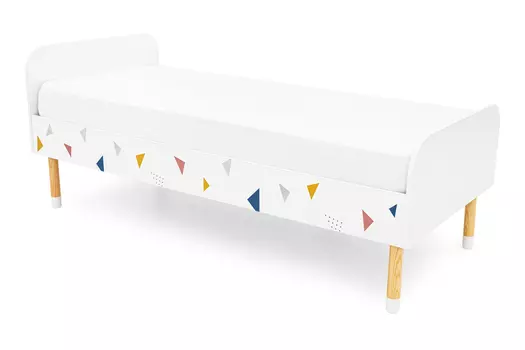 Кровать детская Stumpa Классика Треугольники
