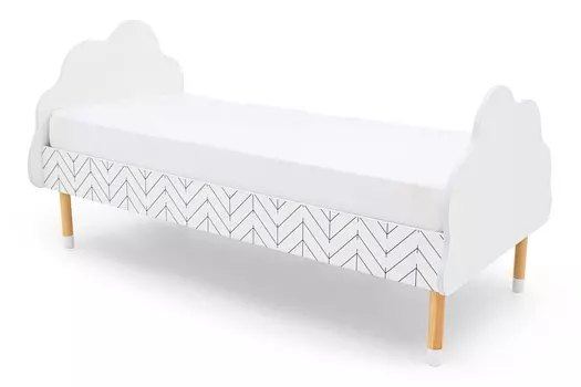 Кровать детская Stumpa Облако Ёлочки
