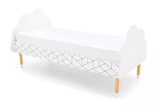 Кровать детская Stumpa Облако Ромбы