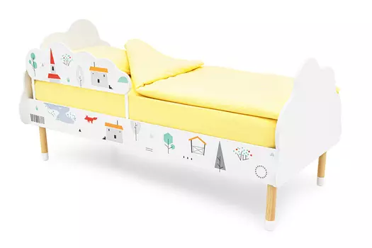 Кровать детская Stumpa Облако Шале