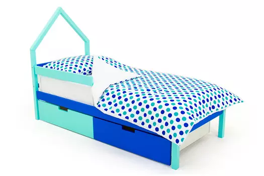 Кровать-домик детская мини Svogen