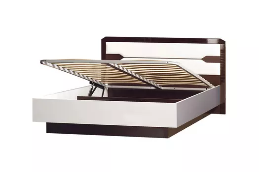 Кровать двойная с подъёмным механизмом Ронда